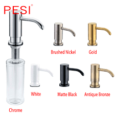 Check spelling or type a new query. Brass And Abs Kitchen Sink Countertop Soap Dispenser Built In Hand Soap Dispenser Brass Pump Large Capacity 13 Oz Bottle Buy At The Price Of 16 47 In Aliexpress Com Imall Com
