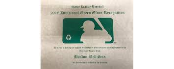 Fenway Park Green Initiatives Boston Red Sox