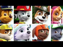 paw patrol world all characters you