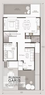 two story narrow lot house plan pinoy