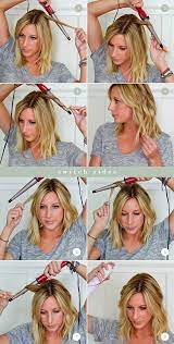 I love this technique because it gives you a more natural wave. How To Use A Curling Wand Wand Hairstyles How To Curl Short Hair Hair Styles