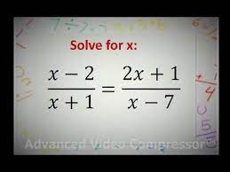 Solving An Equation With Fractions By