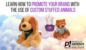 use custom stuffed s to promote