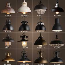 Vintage Rustic Metal Lampshade Edison Pendant Lamp Lights Retro Lustre Shade Hanging Lampe Fixture Industrial Lighting Lamparas Pendant Lights Aliexpress