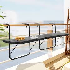 Balcony Railing Table Outdoor Hanging