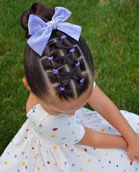 Fun rainbow hairstyle that is perfect for easter, crazy hair day, and so much more. Pin On Toddler Hairstyles