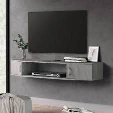 Media Console Floating Tv Stand Storage