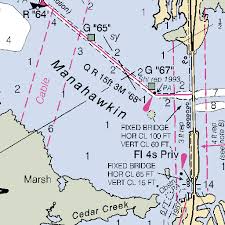 Coastmariner Chart 12324 Manahawkin Bay And Little Egg Harbor