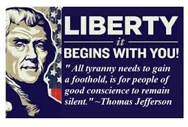 Image result for "...when the people fear the government, there is tyranny; when the government fears the people, there is Liberty"