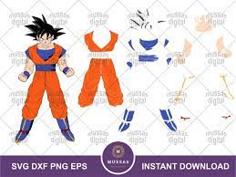 Check spelling or type a new query. Dragon Ball Z Goku Svg Layered Vectorency