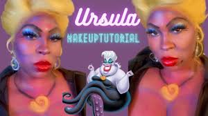 ursula makeup hair tutorial the