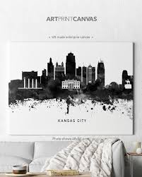 Kansas City Skyline Canvas Print