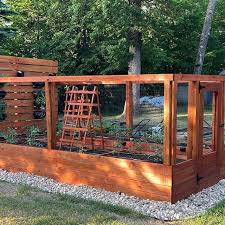 Raised Garden Bed With Deer Fence Plans