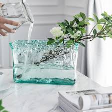 Rectangular Glass Vase Apollobox