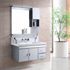 stainless steel bathroom cabinet with