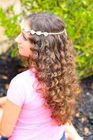 This curly ponytail is a really cute and fun hairstyle for long curly hair! Cute Kid Hairstyles For Short Curly Hair Novocom Top