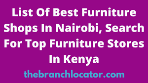 furniture s in nairobi search for