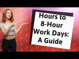 convert hours to 8 hour work days