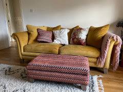 mustard sofa houzz