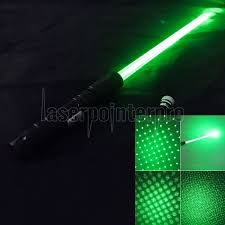 300mw 532nm Green Light Starry Sky Style Laser Pointer With Laser Sword Black Laserpointerpro