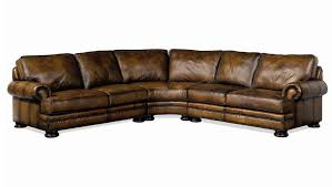 foster leather sectional sofa by