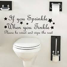 Funny Quote Wall Art Decal Sticker Vinyl Bathroom Toilet Kitchen ... via Relatably.com