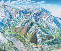 Ramcharger high speed quad, big sky, mt at the ski lift: Ski Trail Maps From The Best Ski Resorts Around The World