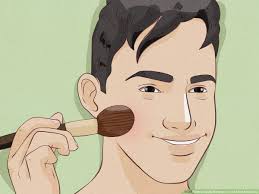 apply makeup to look more masculine