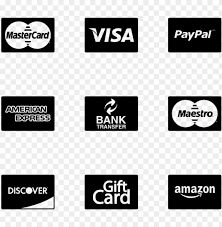 The current status of the logo is. 600 X 564 1 Credit Card Icons Black And White Png Image With Transparent Background Toppng