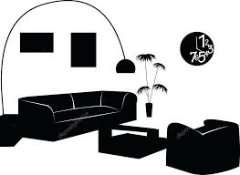 Furniture Silhouette Vector At