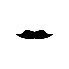 mustache icon simple style beer