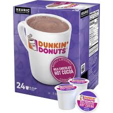 dunkin donuts milk chocolate hot cocoa