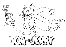 Cat tom and mouse jerry. The Famous Tom Jerry Colouring Pages Picolour