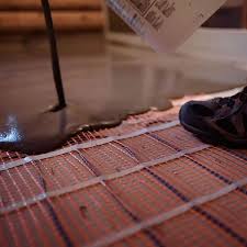 radiant floor heating mat covers