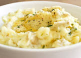 buttermilk and herb mashed potatoes