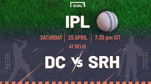 DC vs SRH - IPL Match Prediction and Betting Tips | Goal.com India