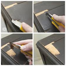 how to fix ling or chipped veneer