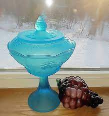 Vintage Candy Glass Candy Dish