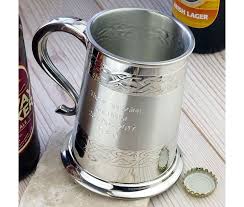 personalised wedding tankard for groom