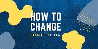 Change Font Color In Ilrator
