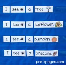 Fall Theme Preschool Activities
