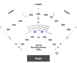 Concord Pavilion Seating Charts Matter Of Fact Concord