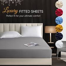 Extra Deep 25cm Fitted Sheet Bed Sheets