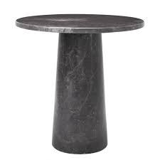 Terry Grey Marble Side Table Now