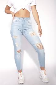 11 Degrees Womens High Waisted Rip And Repair Skinny Jeans Light Wash