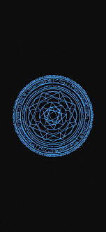 dr strange black blue logo magic