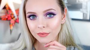 affordable purple prom makeup tutorial