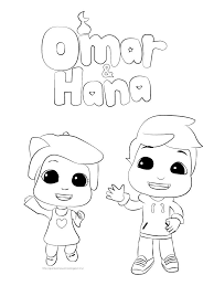 Nussa dan rara 1 kartun islami karya anak bangsa menggambar dan mewarnai untuk anak nusa dan rara. Very Cute Omar Hana Colouring Pages For Kids Coloring Pages For Kids Shark Coloring Pages Colouring Pages