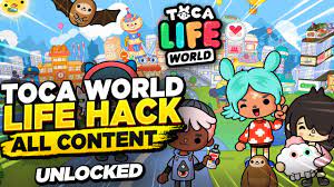 toca life world hack mod all content
