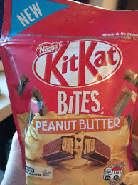kitkat bites peanut er review